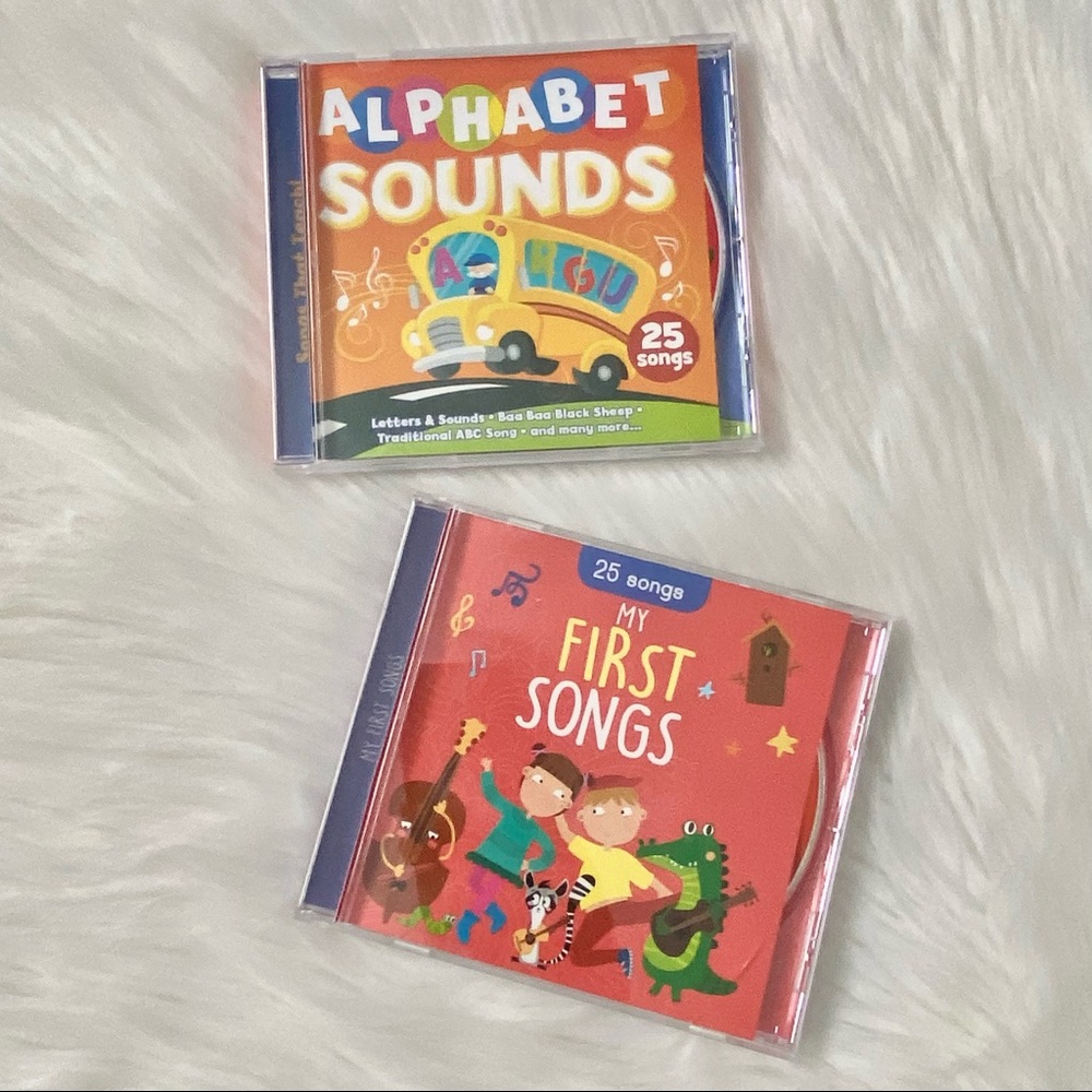 (💚4/$20) 2 kids music CDs